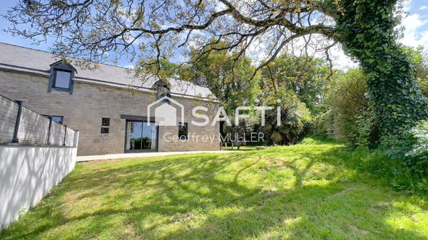 Longère rénovée 140m² proche du bourg d'Elven