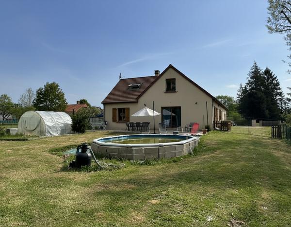 Maison familiale à Vouzon sur terrain de 1830 m²