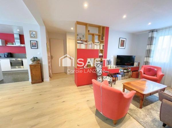 Entièrement rénové, T3 lumineux, 2 chambres