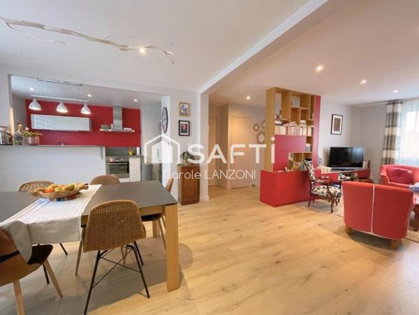 Entièrement rénové, T3 lumineux, 2 chambres