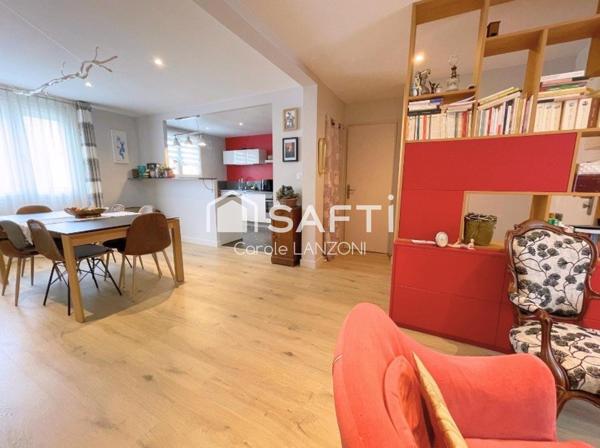 Entièrement rénové, T3 lumineux, 2 chambres