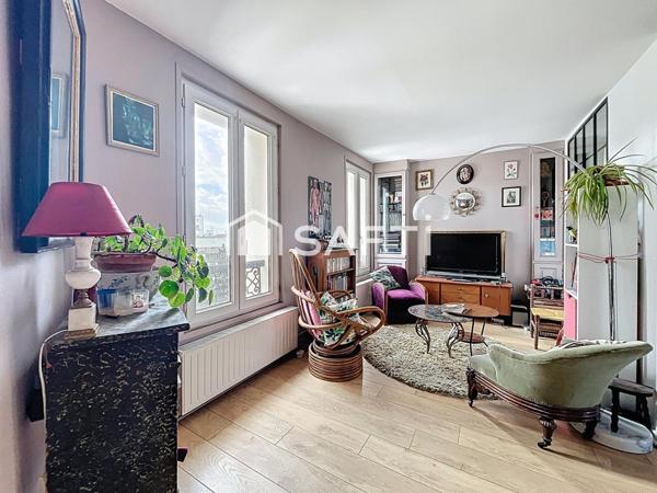 4 Pièces 72,44 m² Lumineux, calme, vue dégagée
