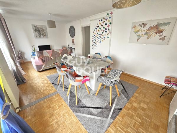 LONS 64140 : Appartement grand T3 avec place de parking.