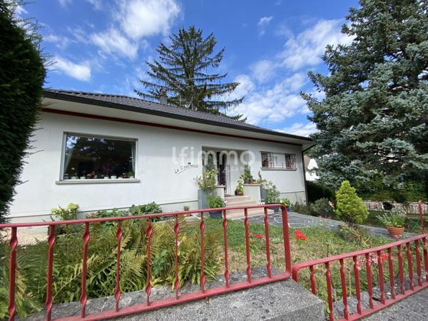 Mulhouse, Maison d’architecte de plain-pied, Rebberg bas, Terrain clos