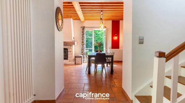 Maison de 1900 à Lurcy, secteur Montmerle-sur-Saône / Belleville-sur-Saône, 172 m² habitables, 187 m² au sol, sur un terrain arboré de 1 395 m².