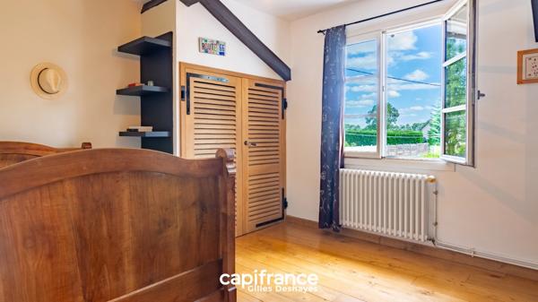 Maison de 1900 à Lurcy, secteur Montmerle-sur-Saône / Belleville-sur-Saône, 172 m² habitables, 187 m² au sol, sur un terrain arboré de 1 395 m².