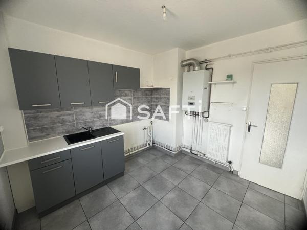 Appartement T3 de 59 m² avec balcon, ascenseur et cave