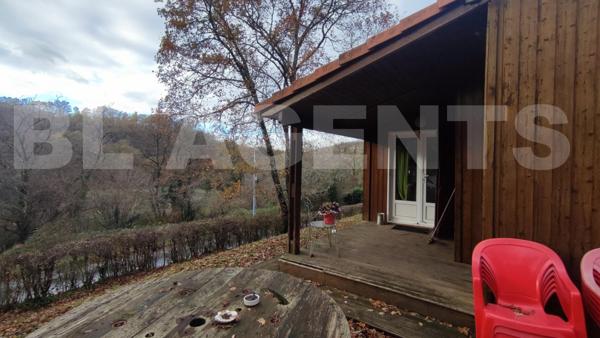 Chalet en bois sur 900m2 terrain viabilisé