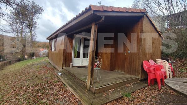 Chalet en bois sur 900m2 terrain viabilisé