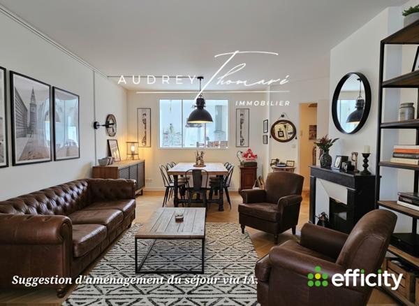 Appartement 2 pièces - 54 m² Exclusivité efficity