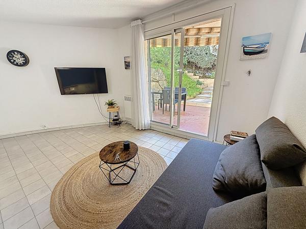 Bandol - La Peyrière - Grand appartement T1 - Terrasse & Solarium