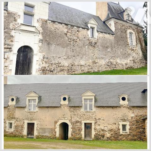 ANGERS à 30 km /Manoir d'exception / Propriété rénovée dans les règles de l'art de 363 m² habitable