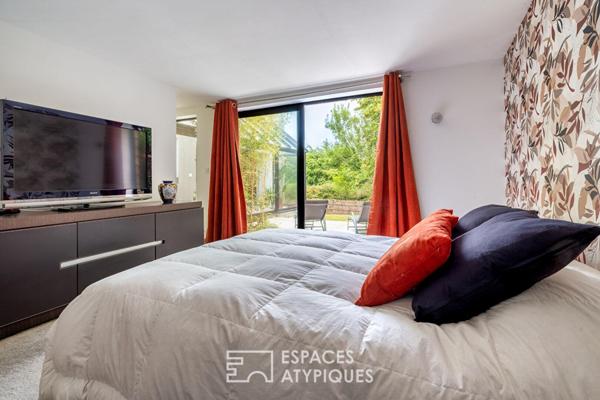 Maison familiale lumineuse revisitée par architecte