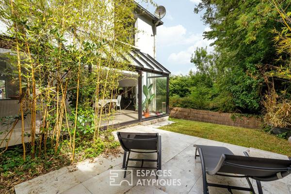 Maison familiale lumineuse revisitée par architecte