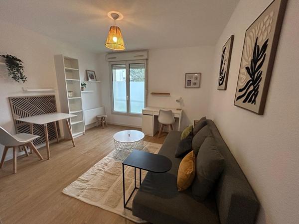 A louer, Appartement T1 meublé 19.44 m2