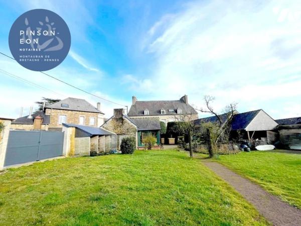 Belle demeure de caractère idéalement située à deux pas du centre de Loudéac.