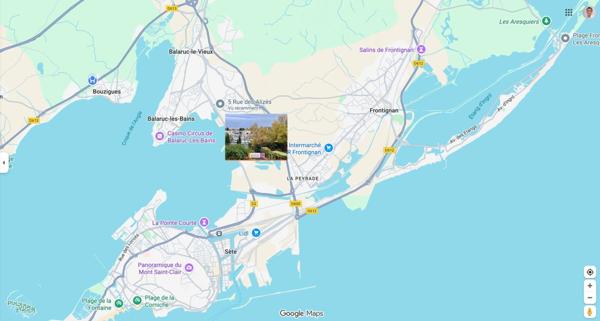 Appartement T2 à vendre avec ascenseur proche port – BALARUC-LES-BAINS – Idéal résidence secondaire ou location saisonnière