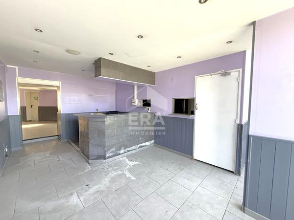 Local commercial de 118 m² avec 2 appartements