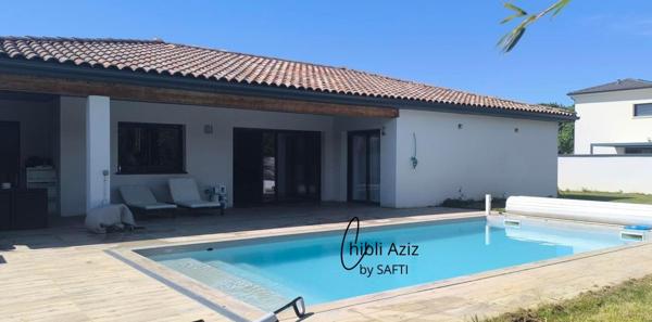 Maison 2018 plain-pied avec piscine et terrasse!!