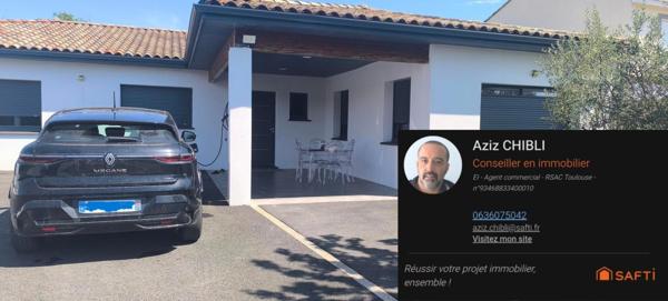 Maison 2018 plain-pied avec piscine et terrasse!!
