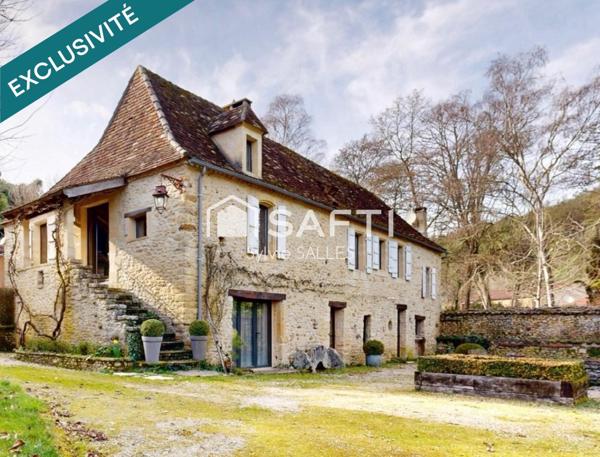 Maison en pierre au coeur de la vallée de la Vézère