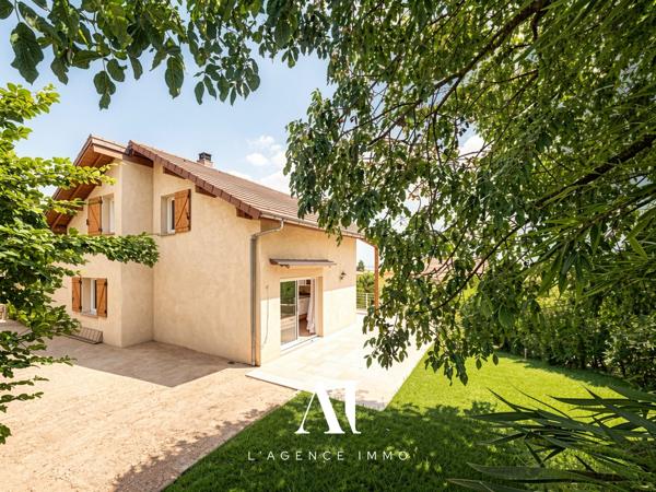 Maison T5 lumineuse 4 chambres jardin terrasse Thoiry 01710