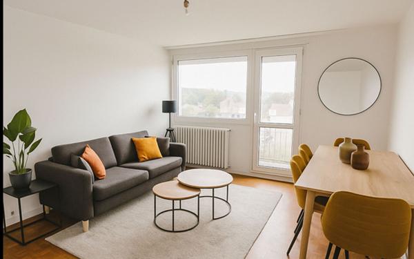 Appartement à vendre    3 pièces • 59,82 m2 Évreux