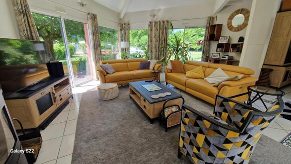 Carcarès-Sainte-Croix (40400) Maison de plain-pied 5 chambres avec piscine sur 1,4 hectare - Carcares Sainte Croix