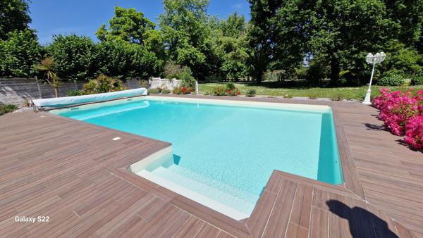 Carcarès-Sainte-Croix (40400) Maison de plain-pied 5 chambres avec piscine sur 1,4 hectare - Carcares Sainte Croix