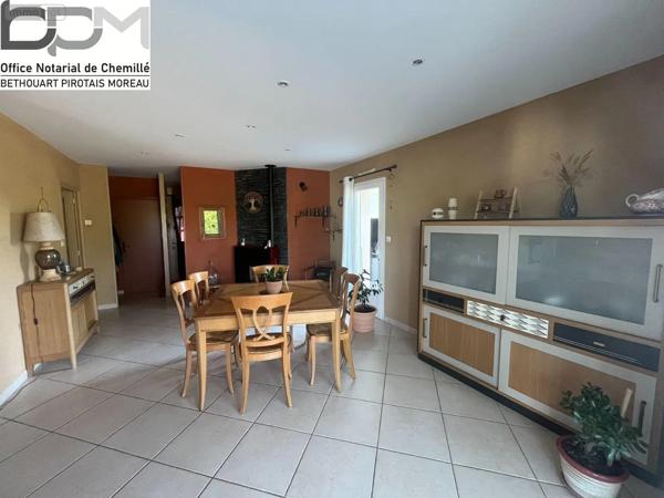 Achat - Maison La Salle-de-Vihiers 49310 5 pièces 124 m 2 1160 m 2