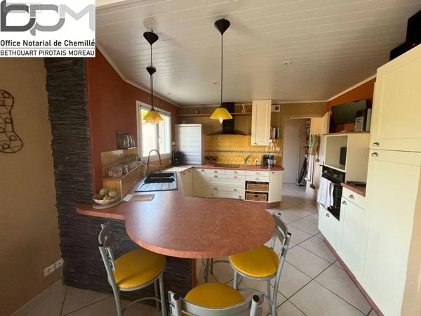 Achat - Maison La Salle-de-Vihiers 49310 5 pièces 124 m 2 1160 m 2