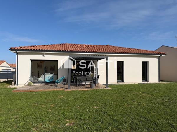 Maison 95m2 sur 700m2 de parcelle