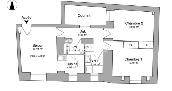 À vendre Appartement 3 pièces 55.29 m² - Avignon 84000