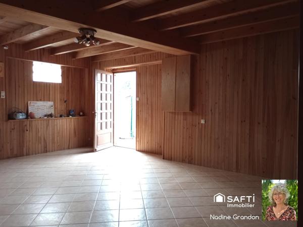 Maison de plain-pied et studio indépendant