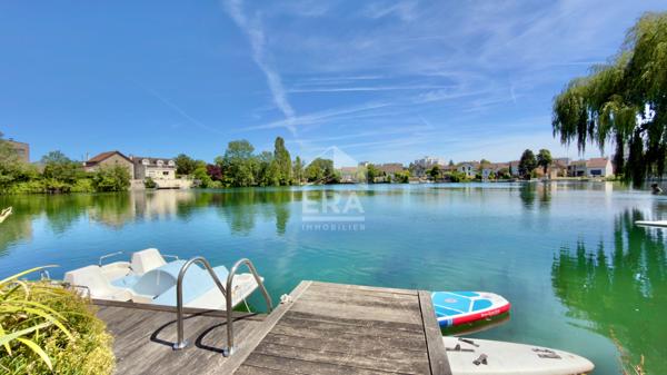 MAISON BORD DE LAC À VIRY CHATILLON, AVEC ACCÈS PRIVÉ LAC - PROCHE RER JUVISY-SUR-ORGE