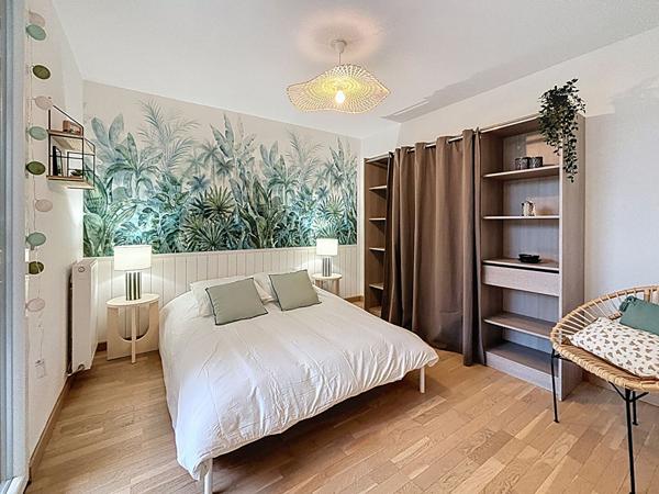 Appartement Lyon Monplaisir 2 pièces en rez-de-jardin avec terrasse garage et cave