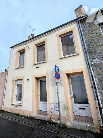 cherbourg appartement 50m² LIBRE - au rdc dans petite copro quartier  du voeu