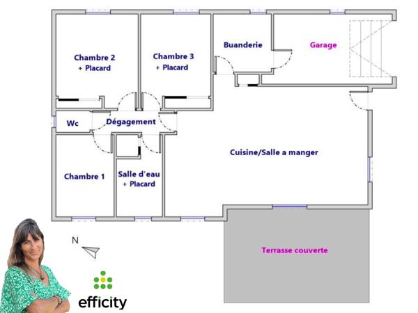 Maison
         4 pièces
        - 91 m² 225 000 € *