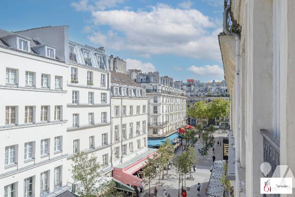 Appartement de 77m² dans un immeuble historique au coeur de Paris dans le quartier vivant des Halles