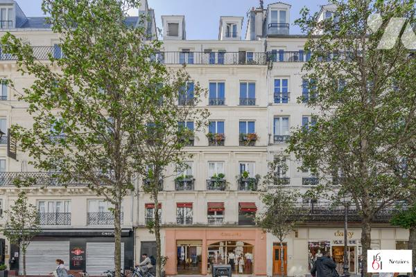 Appartement de 77m² dans un immeuble historique au coeur de Paris dans le quartier vivant des Halles