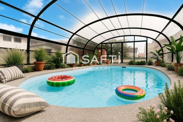 Maison familiale rénovée avec piscine