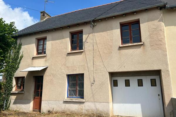 Maison à vendre - 1 pièce - 65 m² MAURON (56430)