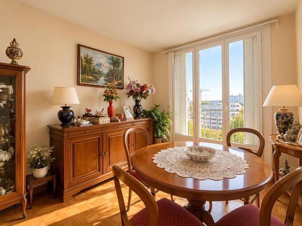 Appartement 5 pièces – 84 m², balcons et parking