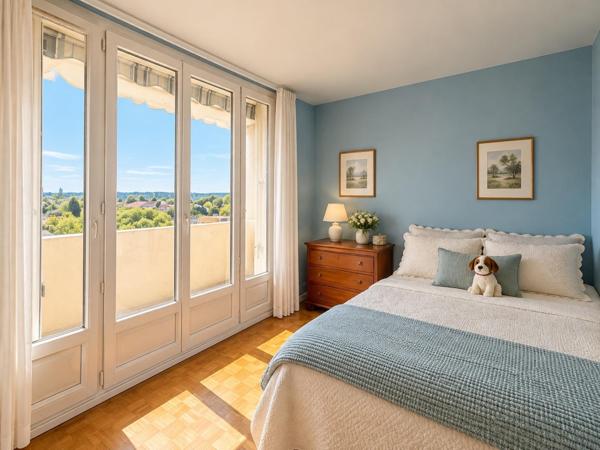 Appartement 5 pièces – 84 m², balcons et parking
