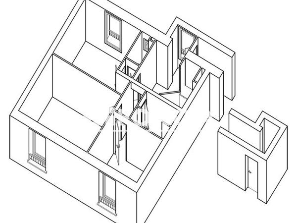 Location Appartement 3 pièces 62.06 m² - 54 AVENUE CARNOT Saint Max 54130