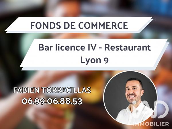 Restaurant à vendre 134 m² Lyon 9