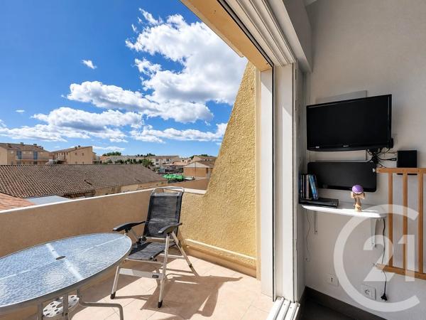 Appartement T2 à vendre  2 pièces - 18,96 m 2   MARSEILLAN PLAGE  - 34