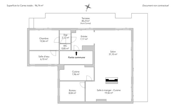 Appartement Paris 16 e - JASMIN