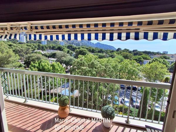 Appartement 13008 Marseille de T4 lumineux avec balcon et vue mer – confort, calme