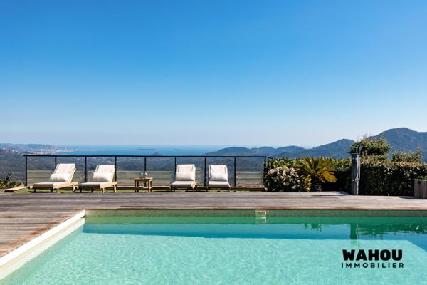 Villa d’architecte d’exception avec vue panoramique sur la baie de Cannes